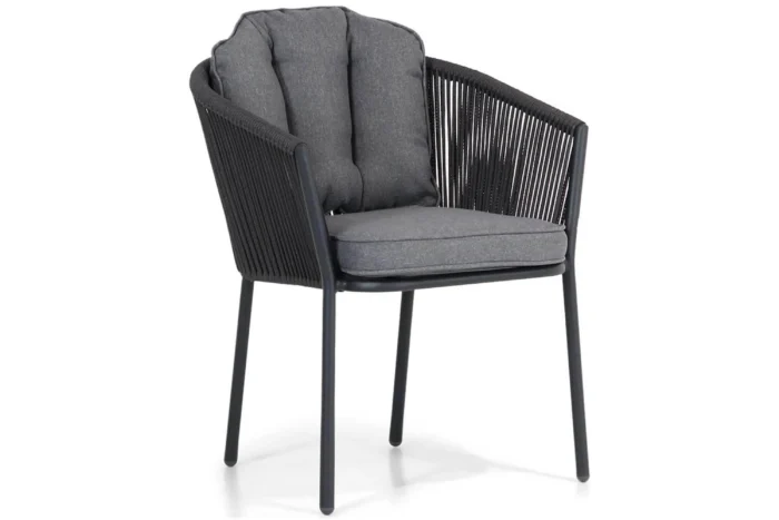 Santika Furniture Novita dining tuinstoel - Grijs-antraciet