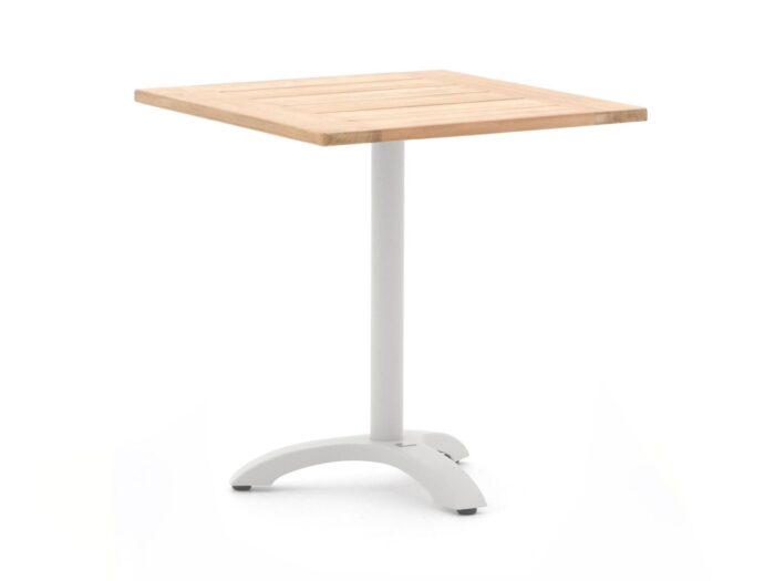 Bellagio tuinmeubelen Bellagio Lisio tuintafel 70x70x75cm Laagste prijsgarantie! – Wit