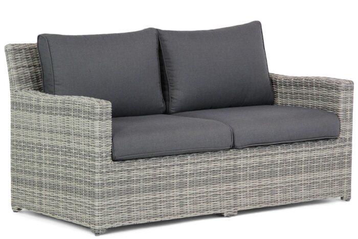 Garden Collections Giardino lounge tuinbank 2-zits – Grijs-antraciet