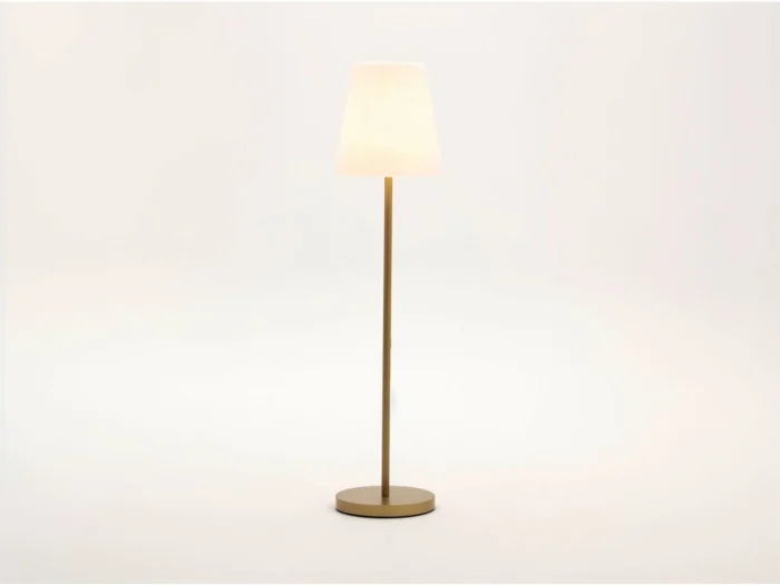 New Garden Lola slim staande buitenlamp led solar oplaadbaar dimbaar ø 44cm (h: 177cm) - Taupe