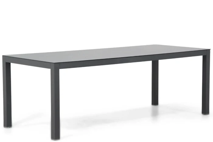 Lifestyle Garden Furniture Madras dining tuintafel 220 x 90 cm - Grijs-antraciet