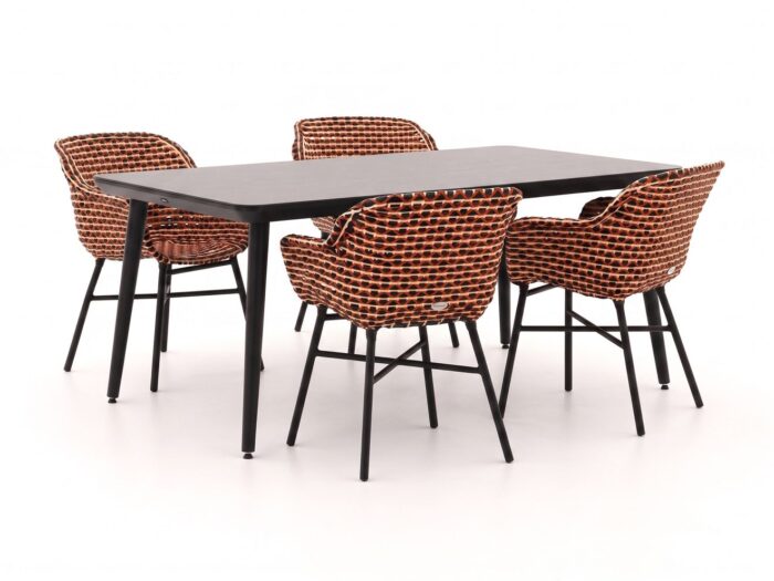 Hartman tuinmeubelen Delphine/Sophie Studio 170cm dining tuinset 5-delig