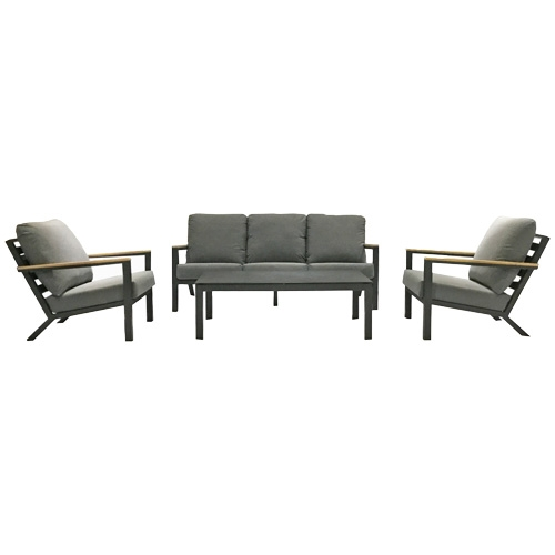 Own Cardiff Sofa Loungeset 5 Antraciet – grijs