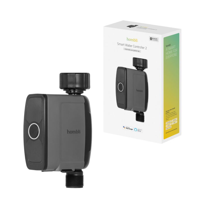 Hombli Smart Water Controller 2 besproeiingscomputer – grijs;zwart