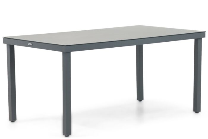 Lifestyle Garden Furniture Porto dining tuintafel 160 x 90 cm – Grijs-antraciet