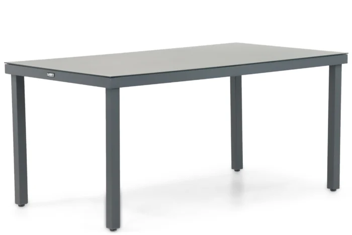 Lifestyle Garden Furniture Porto dining tuintafel 160 x 90 cm - Grijs-antraciet