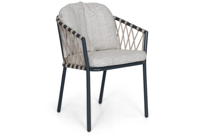 Lifestyle Garden Furniture Morano dining tuinstoel – Grijs-antraciet