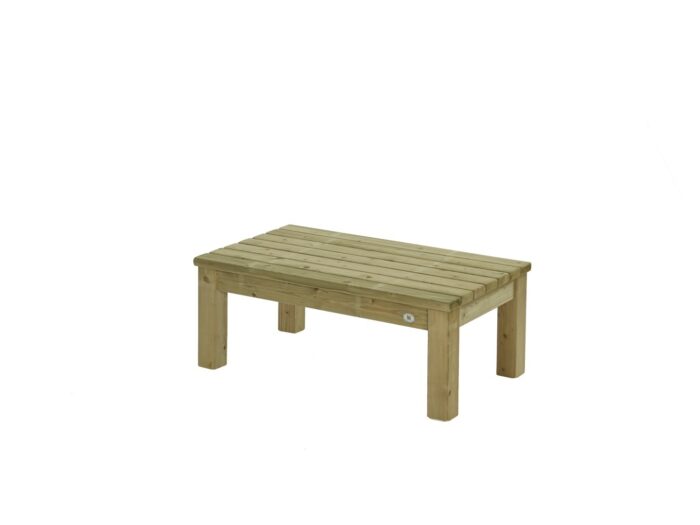 Talen buitenmeubelen Tafel Zeist laag 70×120 cm – groen