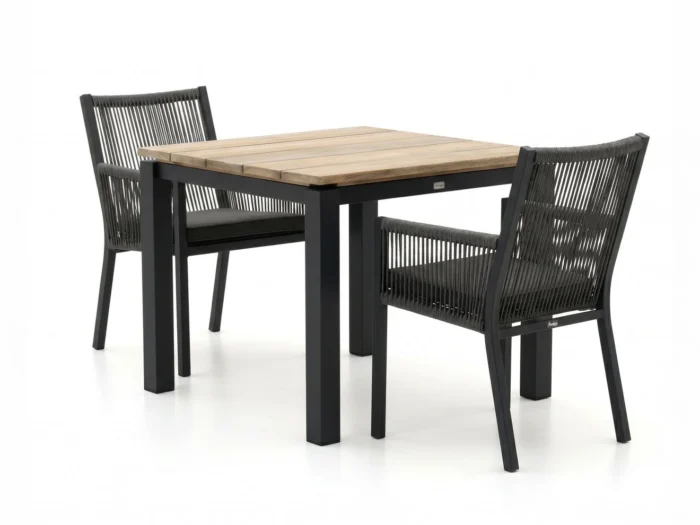 Manifesto Furniture Rivola/Lagundo 90cm dining tuinset 3-delig