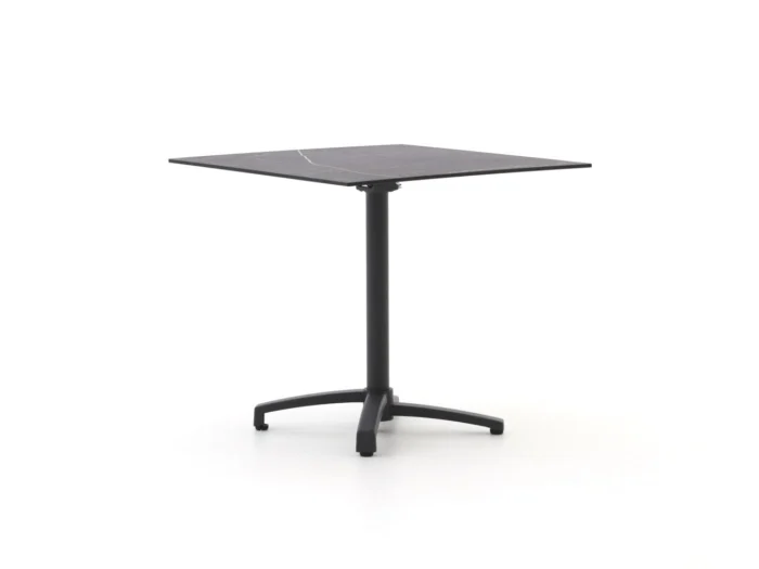 Bellagio tuinmeubelen Canzo klaptafel 80x80x73cm - Grijs
