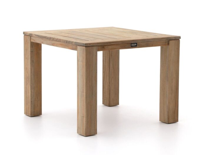 ROUGH Furniture ROUGH-X dining tuintafel 100x100x76cm Laagste prijsgarantie! – Bruin