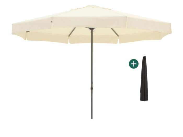 Shadowline Bonaire parasol ø 400cm – Wit