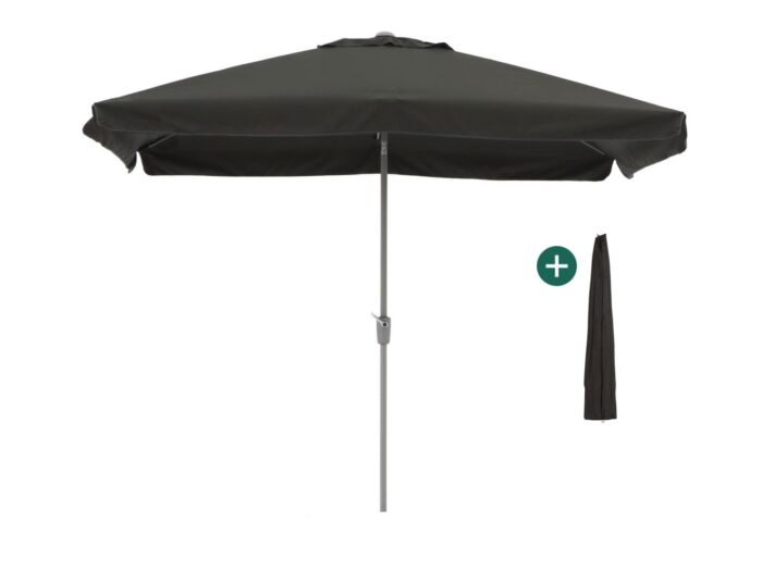 Shadowline Aruba parasol 300x200cm Laagste prijsgarantie! – Zwart