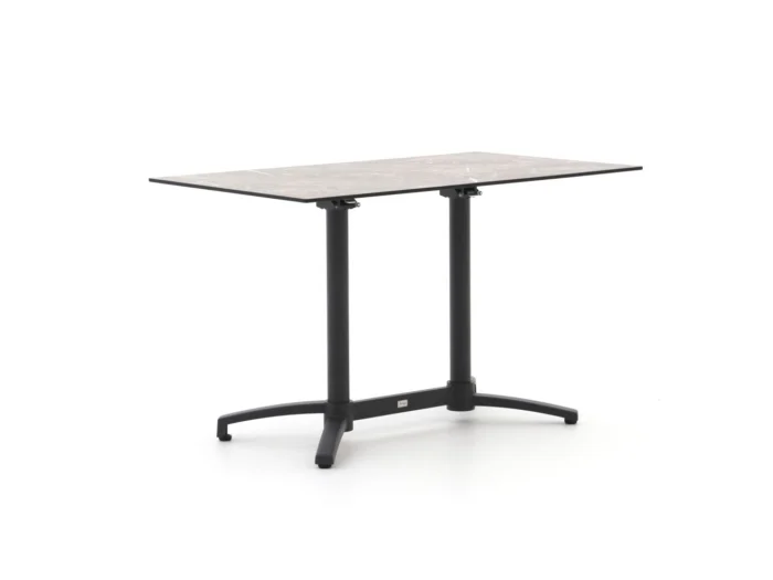 Bellagio tuinmeubelen Canzo klaptafel 120x70x73cm - Grijs