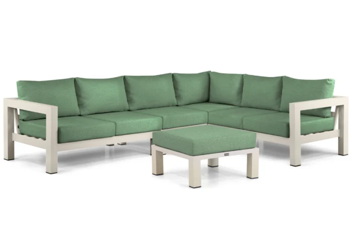 Lifestyle Garden Furniture Luca hoek loungeset 5-delig - Taupe-naturel-bruin