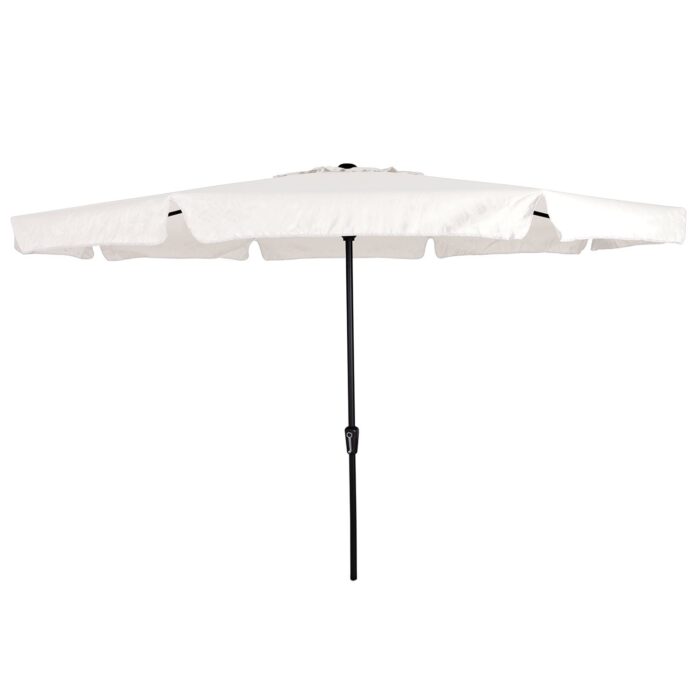 Madison Rhodos stokparasol Ø350cm | Off White