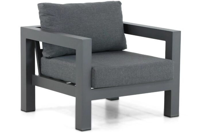 Lifestyle Garden Furniture Luca lounge tuinstoel – Grijs-antraciet