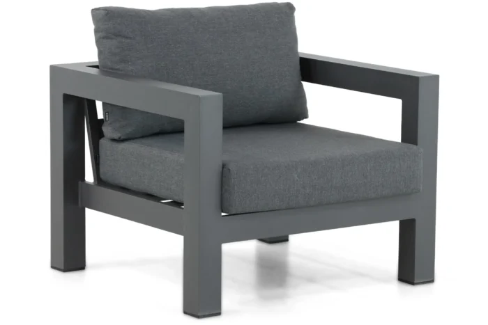 Lifestyle Garden Furniture Luca lounge tuinstoel - Grijs-antraciet