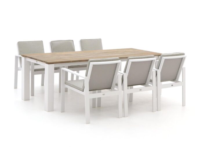 Bellagio tuinmeubelen Bellagio Vezzano/Lagundo 230cm dining tuinset 7-delig Laagste prijsgarantie! – Bruin