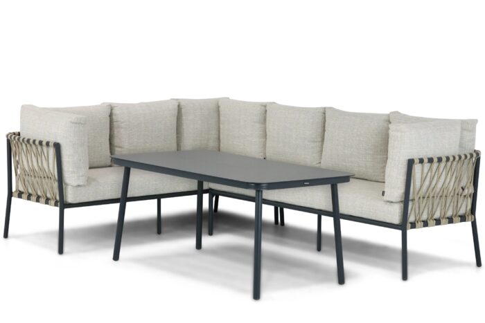 Lifestyle Garden Furniture Cordani dining loungeset 3-delig – Grijs-antraciet