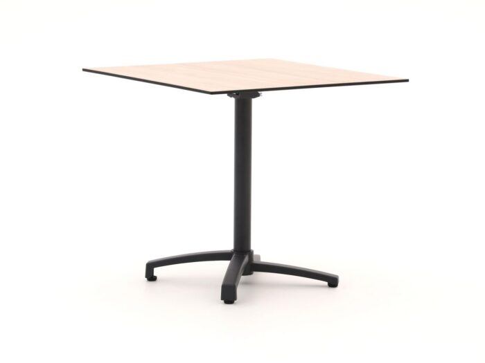Bellagio tuinmeubelen Canzo klaptafel 80x80x73cm – Grijs