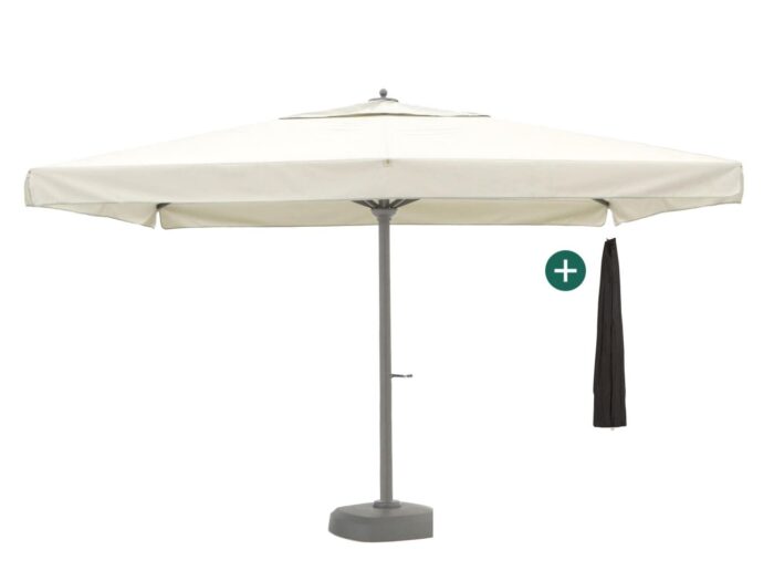 Shadowline Java parasol 450x450cm Laagste prijsgarantie! – Wit