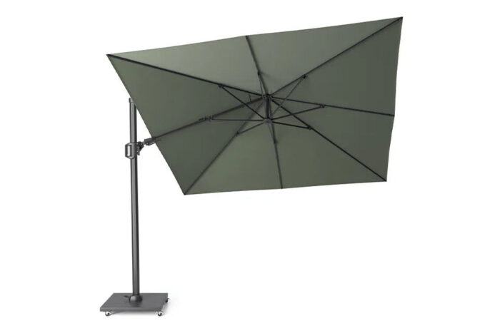Platinum Sun & Shade | Zweefparasol Challenger T² Premium 300 x 300 cm | Olive