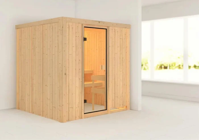 Karibu | Tromsö Sauna | Kachel 9 kW Externe Bediening
