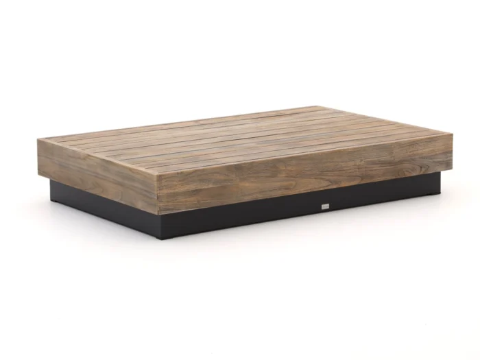 Bellagio tuinmeubelen Pilago lounge tuintafel 140x90x27cm - Bruin
