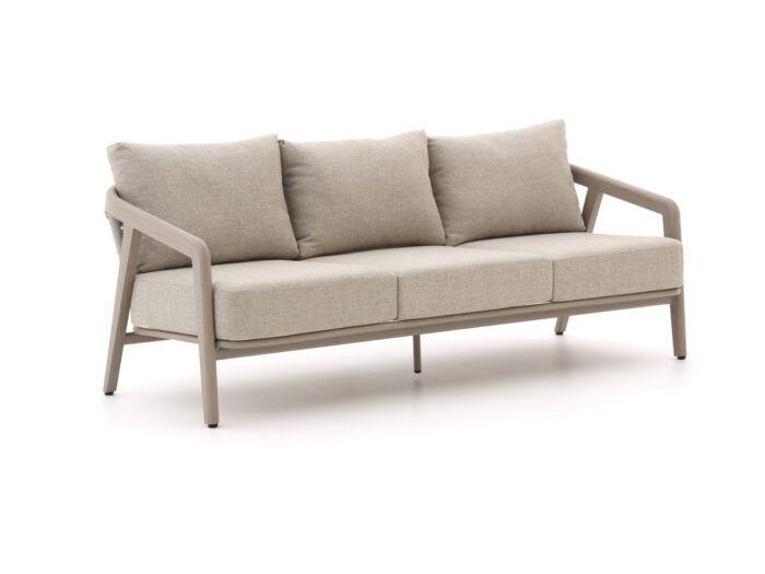 Manifesto Furniture Manifesto Caldarola lounge tuinbank 3-zits 203cm Laagste prijsgarantie! – Bruin