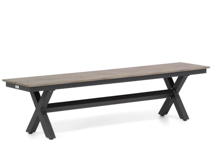 Lifestyle Garden Furniture Forest picknickbank 180×36 cm – Grijs-antraciet