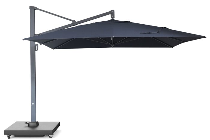 Camello Mateo zweefparasol 3,5×3,5m S1 – Grijs-antraciet