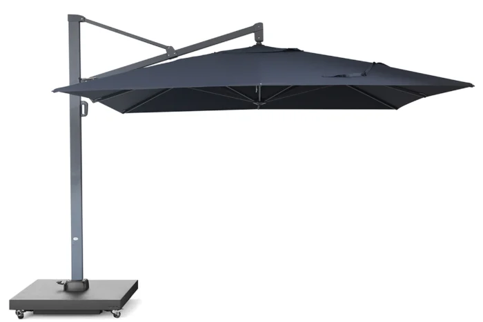 Camello Mateo zweefparasol 3,5x3,5m S1 - Grijs-antraciet