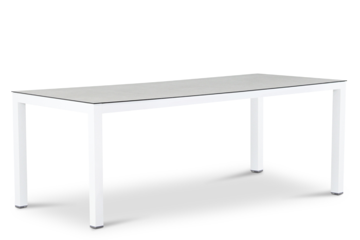 Lifestyle Garden Furniture Margao dining tuintafel 220 x 90 cm – Wit