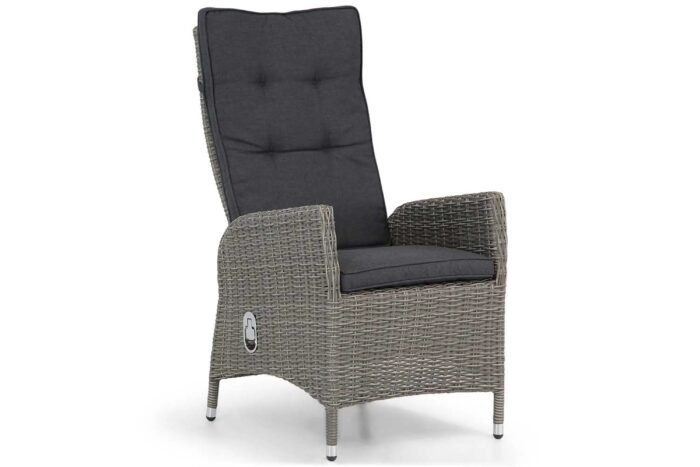 Garden Collections Lincoln dining tuinstoel verstelbaar – Grijs-antraciet