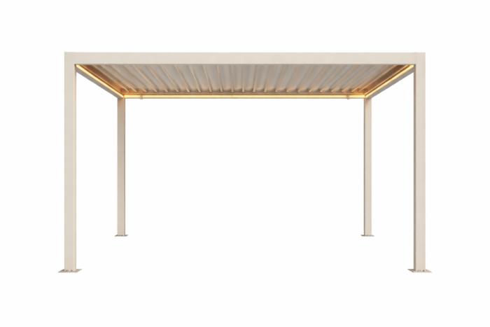 Camello Alura pergola 300×400 cm loft – Taupe-naturel-bruin