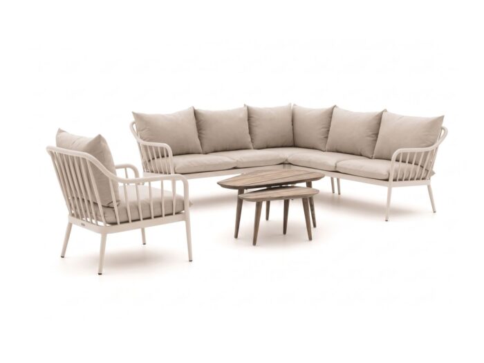 Manifesto Furniture + 10% kassakorting | Manifesto Celante/ROUGH-K hoek loungeset 6-delig 6-zits – Bruin