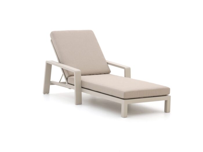 Bellagio tuinmeubelen Bellagio Vazzola ligbed met wiel Laagste prijsgarantie! – Taupe