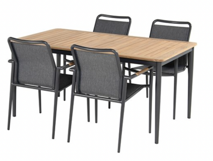 Hartman Silencio Galicia Diningset 160x90x74 cm