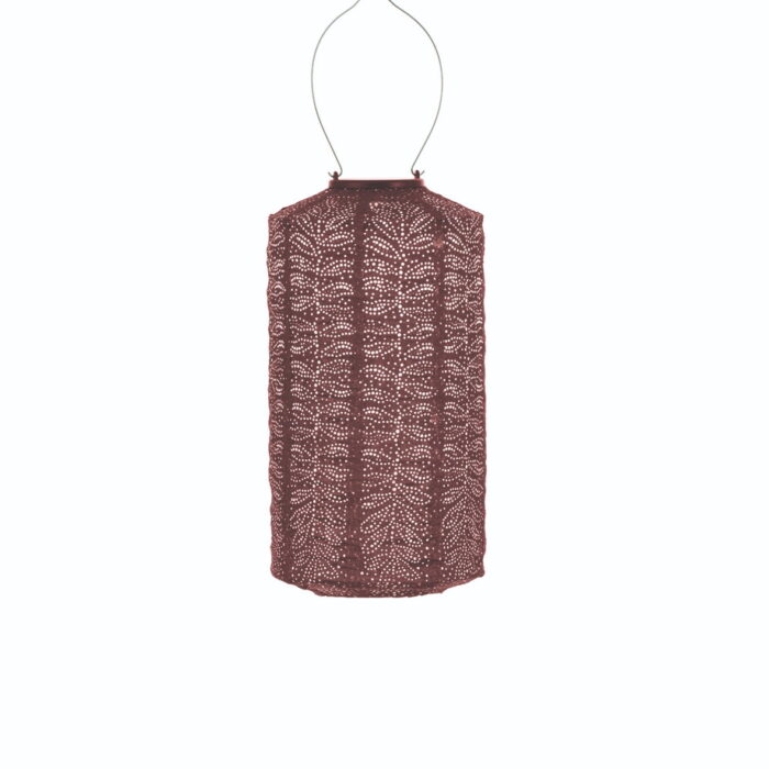 Lumiz Cylinder 18 Folia Plum Solar lampion – paars