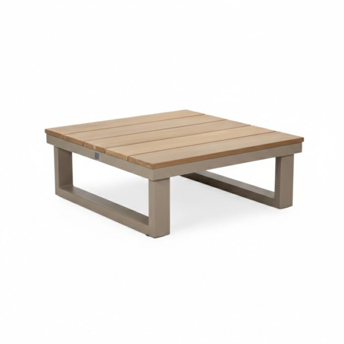 LUX outdoor living Canyon loungetafel | aluminium + hardhout | beige
