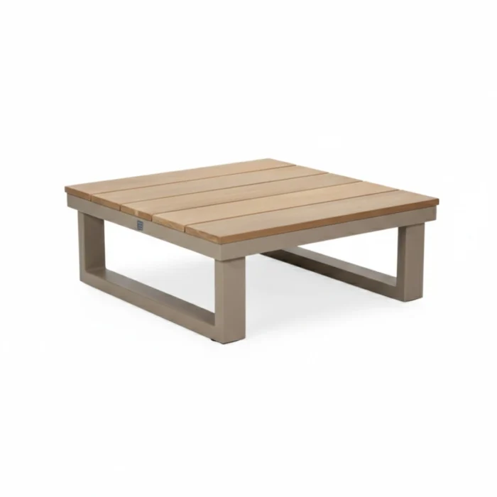 LUX outdoor living Canyon loungetafel | aluminium + hardhout | beige