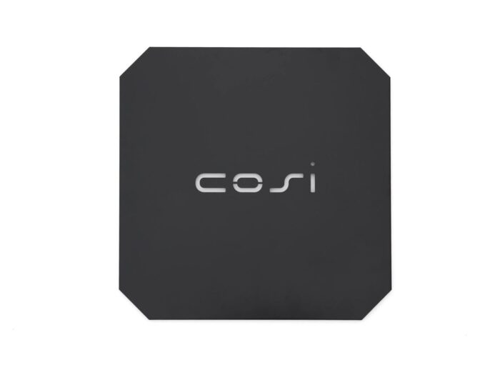 Cosi Coverplate t.b.v. Square glass set size L Laagste prijsgarantie! – Zwart