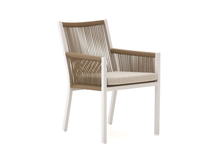 Manifesto Furniture Manifesto Rivola dining tuinstoel Laagste prijsgarantie! – Wit