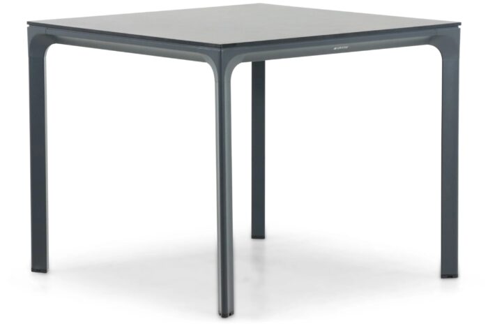 Lifestyle Garden Furniture Cesar dining tuintafel 90 x 90 cm – Grijs-antraciet