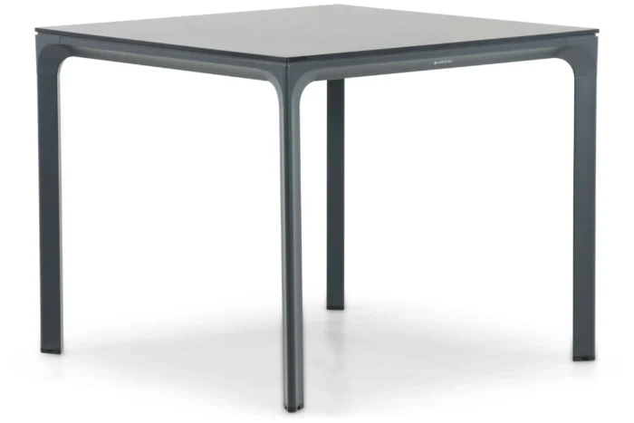 Lifestyle Garden Furniture Cesar dining tuintafel 90 x 90 cm - Grijs-antraciet