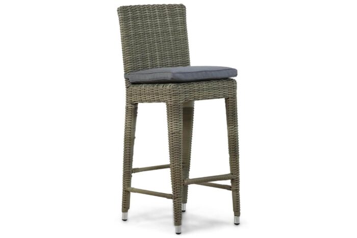 Garden Collections York barchair natural – Taupe-naturel-bruin