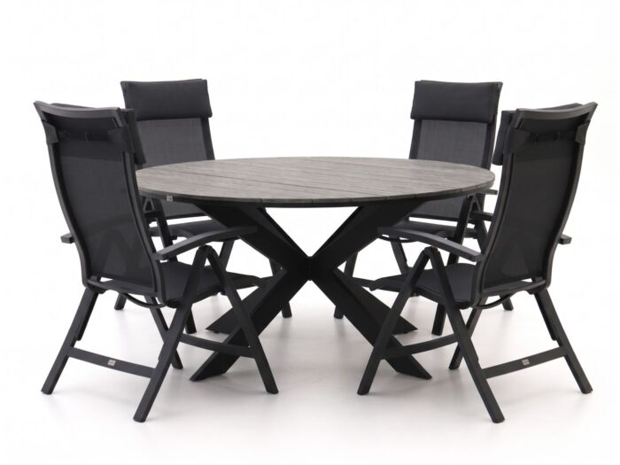 Bellagio tuinmeubelen Lugo/Fidenza ø149cm dining tuinset 6-delig