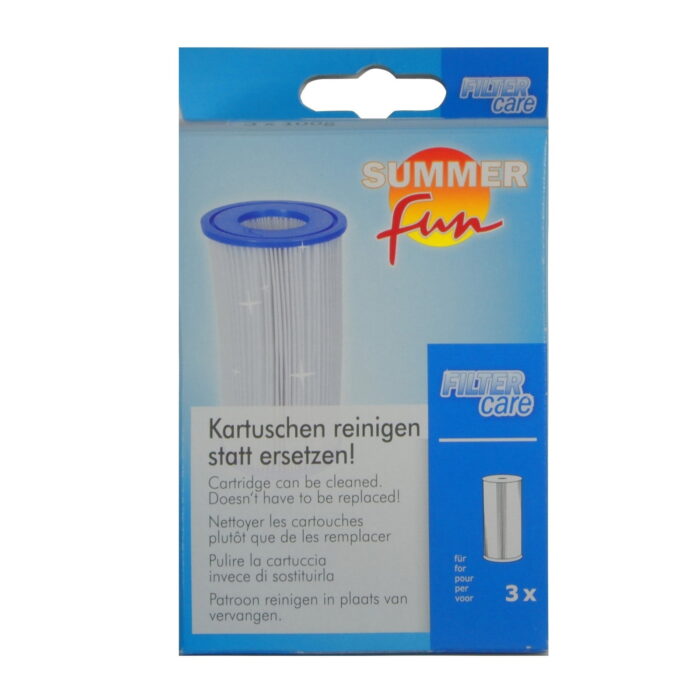 Summer fun Filter care zwembad artikel – wit