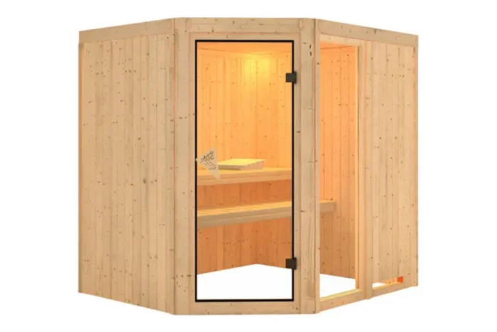 Karibu | Fiona 2 Sauna | Kachel 9 kW Geïntegreerde Bediening